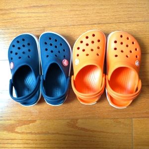 Youth Crocs size 9 - TWO pairs